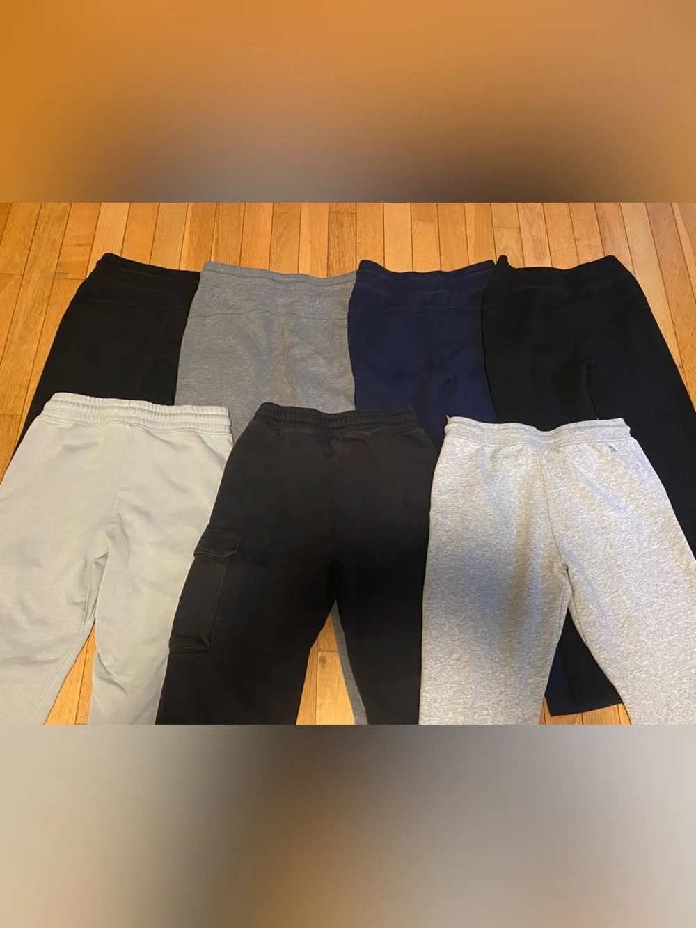 Lot/ Bundle 7 pairs Boys Joggers & Sweatpants Size XL (12) GAP & All in Motion